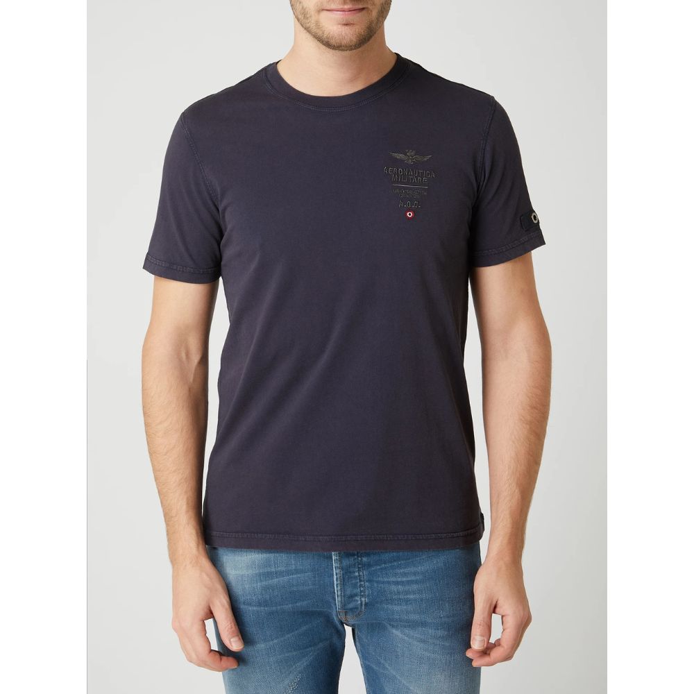 AERONAUTICA MILITARE MEN DARK BLUE T-SHIRT